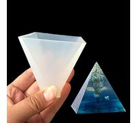 Pyramide Transparente Moule en Silicone DIY Résine Artisanat Décorative Fabrication De Bijoux Moule Résine Moules pour Bijoux Nouveau