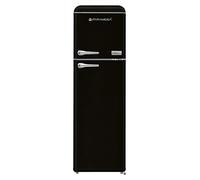 PYRAMIDEA Réfrigérateur Double Porte Mambo Couleur Noir Capacité Totale 280 L Classe Énergétique Et MAMBO289B