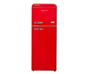 PYRAMIDEA Réfrigérateur Double porte Mambo Couleur Rouge Capacité Totale 240 L MAMBO249R