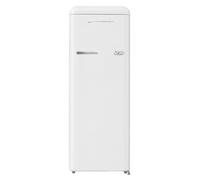 PYRAMIDEA Réfrigérateur Mambo Vintage 240 Litres Porte Unique Blanc Froid Ventil