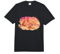 Pyramides colorées au Coucher du Soleil de Gizeh Sphinx mosaïque égyptienne Comfort Colors Adult Heavyweight T-Shirt