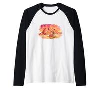Pyramides colorées au Coucher du Soleil de Gizeh Sphinx mosaïque égyptienne Manche Raglan