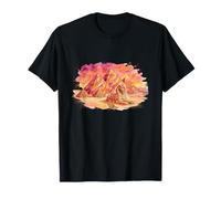 Pyramides colorées au Coucher du Soleil de Gizeh Sphinx mosaïque égyptienne T-Shirt
