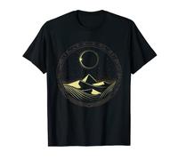 Pyramides de nuit égyptiennes Symbole Ankh T-Shirt
