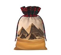 Pyramides d'Égypte avec cordon de serrage, sacs réutilisables, emballage de vacances, anniversaire, fête de mariage