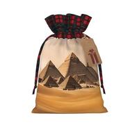 Pyramides d'Égypte avec cordon de serrage, sacs réutilisables, emballage de vacances, anniversaire, fête de mariage