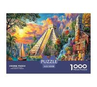 Pyramides d'Égypte Puzzle 1000 Pièces pour Tous Âges - Jeu Éducatif en Papier Recyclé, Défi Et Décoration pour La Maison 52x38cm/1000pcs