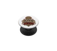 Pyramides du Mexique Teotihuacan PopSockets PopGrip Adhésif