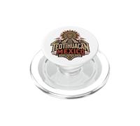 Pyramides du Mexique Teotihuacan PopSockets PopGrip pour MagSafe