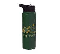 Pyramides Égyptiennes Je Suis Égyptien Dieu Archéologie Stainless Steel Insulated Water Bottle