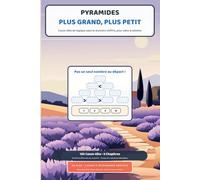 Pyramides Plus Grand, Plus Petit: Casse-tête de logique plus grand / plus petit pour ados et adultes - 130 pyramides de nombres en 5 chapitres, avec ... résolus et toutes les solutions (6x9)