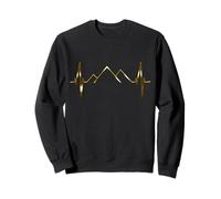 Pyramides Skyline Heartbeat Égypte Caire Pyramide de Gizeh Sweatshirt