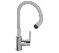 Pyramis Évier Flessi Grifo Inox rectangulaire 1 bac réversible Gris