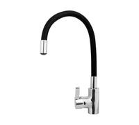 Pyramis Flessi mitigeur de cuisine sur pied noir 090919638