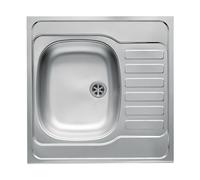 Pyramis Intl évier en acier inoxydable 60x60 cm 102995701