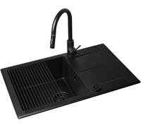 Pyramis Keros évier avec mitigeur noir/noire 070247001BE