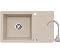 Pyramis Korfu évier avec mitigeur beige/beige 070061001BN