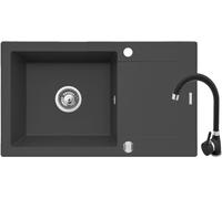 Pyramis Korfu évier avec mitigeur graphite/graphite 070061101BN