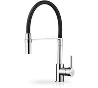 Pyramis Serina mitigeur de cuisine sur pied chrome-noir 090939801