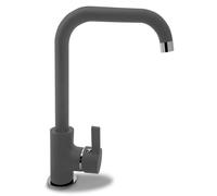 Pyramis SIlvio mitigeur de cuisine sur pied graphite/gris 090922938