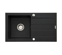 Pyramis 070000101 Sparta Evier encastrable pour pyragranite 76 x 44 1B 1D