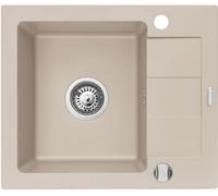 Pyramis Sparta Mini évier en granit 56x46 cm beige 070179312