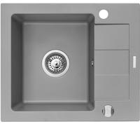 Pyramis Sparta Mini évier en granit 56x46 cm gris/graphite/onyx 070179512