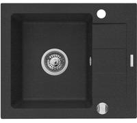 Pyramis Sparta Mini évier en granit 56x46 cm noir 070179412
