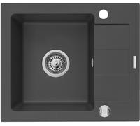 Pyramis Sparta Mini évier en granit 56x46 cm noir 070179612