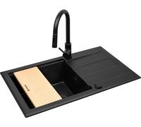 Pyramis Sparta Plus évier avec mitigeur noir/noire 070175802BE