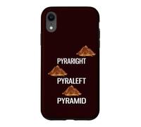 Pyraright Pyraleft Pyramide drôle égyptologue Coque pour iPhone XR