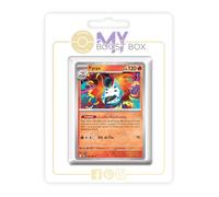 Pyrax 016/086 Reverse Version Poké Ball - Myboost X Écarlate et Violet 10.5 Foudre Noire - Coffret de 10 Cartes Pokémon Françaises