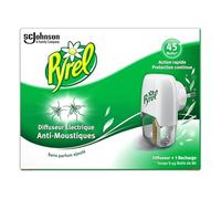 Pyrel Diffuseur électrique anti-moustiques sans parfum ajouté + 1 recharge - Le diffuseur + la recharge