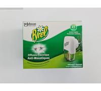 Pyrel Diffuseur Électrique Liquide, 1 Recharge, Anti-Moustiques, Huile Essentielle de Citronnelle, 45 Nuits, Insecticide