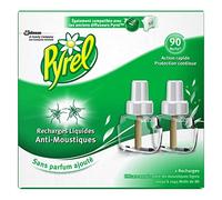 PYREL - Électrique Recharge Liquide 90 Nuits (2 Recharges 45 Nuits) - Lot De 3 - Vendu Par Lot
