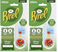 Pyrel Piege A Mouches Et Mouches A Fruits - Sticker Fenetres Coquelicot Rouge X6 (Lot de 2)