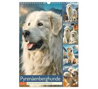 Pyrenäenberghunde. Stolze und wachsame Beschützer (Wandkalender 2027 DIN A3 hoch), CALVENDO Monatskalender: Diese Bilder zeigen die majestätische Ruhe und Stärke der Pyrenäenberghunde in der Natur