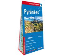Pyrénées 1/300.000 (carte grand format en papier) - Collectif - Expressmap - Atlas / carte