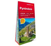 Pyrénées 1/300.000 (carte grand format laminée) - 1:300 000 - Collectif - Expressmap - Atlas / carte