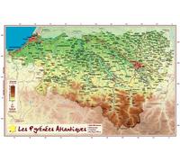 Pyrenees atlantiques 21,3 x 31,1 cm - - Collectif - Georelief - Jeux livres objets