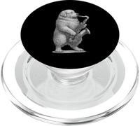 Pyrénées jouant du saxophone jazz pour les amoureux des chiens PopSockets PopGrip pour MagSafe