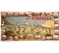 Pyrénées Montagne Reproduction Affiche Poster/Format Size 50X70 cm Papier 300 GR-Vente du fichier numérique HD Possible Nous Consulter (Boutique : affichevintage.FR)