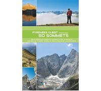 Pyrénées Ouest, 50 sommets Du Pays basque au Luchonnais - Bruno Valcke - Rando Eds - broché - Guide