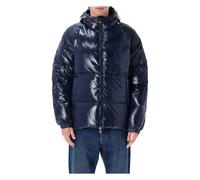 Pyrenex - Sten Hooded Down Jacket - Homme - Vestes - Bleu - Taille: M
