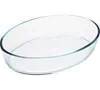 Pyrex 1041029 Essentials Plat à four ovale en verre - 35x24x6 cm