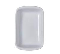 Pyrex 6429 Supreme Casserole rectangulaire, céramique, blanc