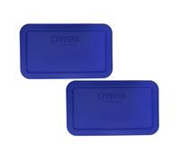 Pyrex 7214-PC Cadet Lot de 2 couvercles de rechange pour stockage des aliments Bleu 4,8 tasses