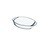 Pyrex 8010666 optimum plat à four ovale en verre ultra résistant prise en main facile 40x28 cm