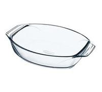 Pyrex 8010666 optimum plat à four ovale en verre ultra résistant prise en main facile 40x28 cm G