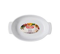 Pyrex 8013115 Signature Plat à Four Ovale Gris en Céramique 30 x 20 cm